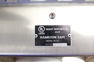 Used Bank Equipment - Hamilton Night Depository TL30 High Security Drop Safe